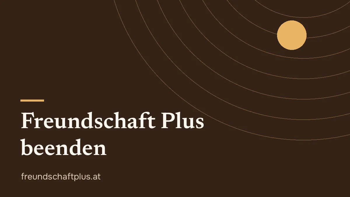 Freundschaft Plus beenden: so gelingt ein fairer Abschied